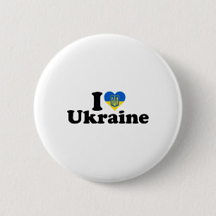 Ik hou van Oekraïne Oekraïense trots wortels steun Ronde Button 5,7 Cm