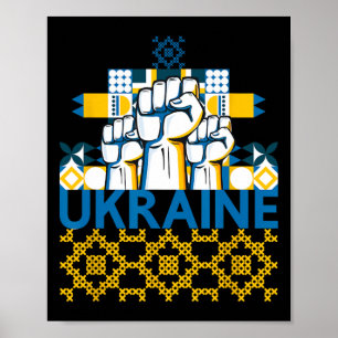 Ik hou van Oekraïne Poster