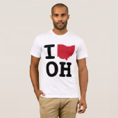 Ik hou van Ohio T-shirt (Voorkant volledig)