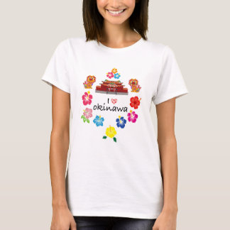 Ik hou van Okinawa Dames T-Shirt