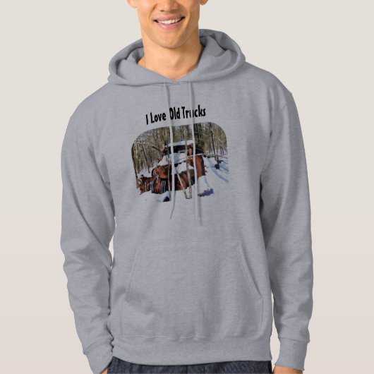 Ik hou van Old Trucks Sweatshirt (Voorkant)