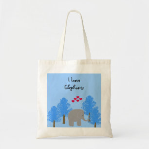 Ik hou van Olifanten Tote Bag