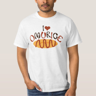 Ik Hou Van Omurice Grafische T-shirt