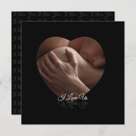 Ik hou van ons Wenskaart