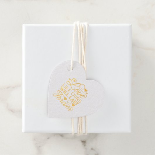 Ik hou van onze bedankjes labels (Met doos)