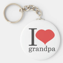 ik hou van opa sleutelhanger