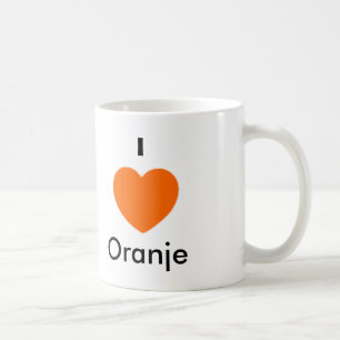 Ik hou van Oranje Koffiemok