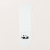 Ik hou van Origami Visitekaartjes (Buitenkant ongevouwen)