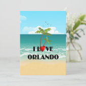 Ik hou van Orlando, Florida Kaart (Staand voorkant)