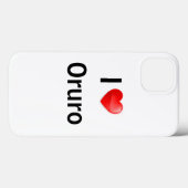 Ik hou van Oruro Case-Mate iPhone Case (Achterkant (horizontaal))