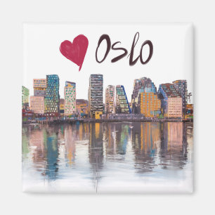 Ik hou van Oslo Magneet