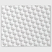 Ik hou van oude Engelse Sheepdogs (grijs 1) Cute O Cadeaupapier (Vlak)