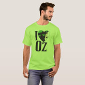 Ik hou van OZ T-shirt (Voorkant volledig)