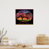 Ik hou van paarden poster (Keuken)