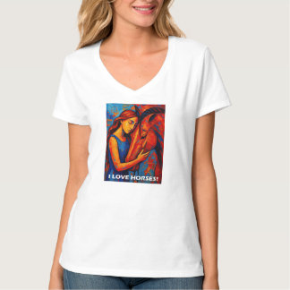 IK HOU VAN PAARDEN! T-SHIRT