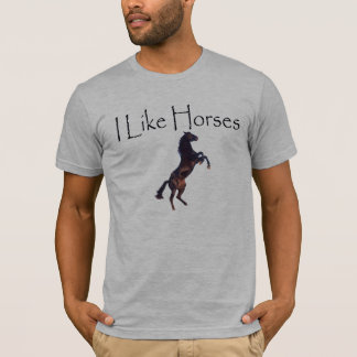 Ik hou van paarden t-shirt