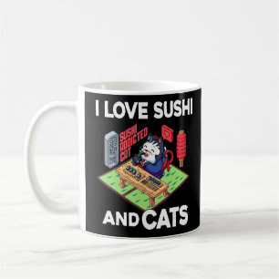 Ik hou van paddenstoelen en katten uit Japan Japan Koffiemok