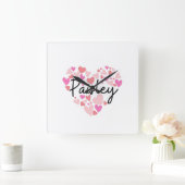Ik hou van Paisley Vierkante Klok (Huis)