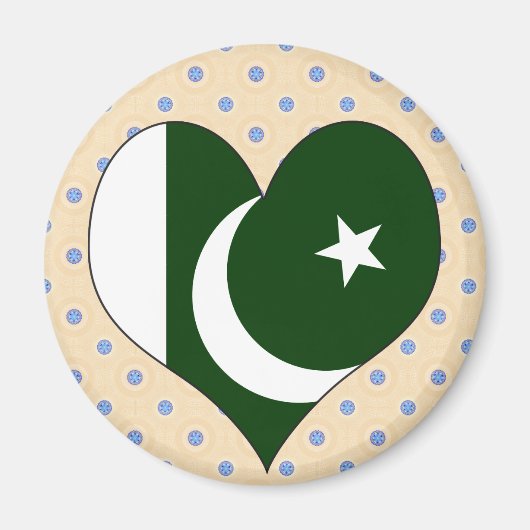 Ik hou van Pakistan Magneet (Voorkant)