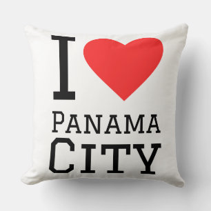 Ik hou van Panama City Kussen