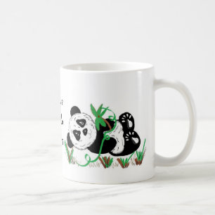 Ik hou van Panda-Beren Koffiemok