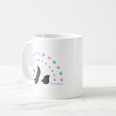 Ik hou van Panda Koffiemok (Voorkant links)