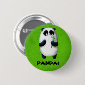 Ik hou van Panda Ronde Button 5,7 Cm (Voorkant /achterkant)