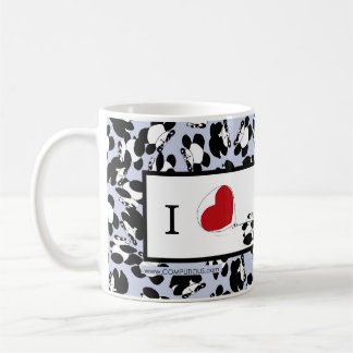 Ik hou van panda's koffiemok