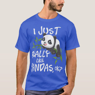 Ik hou van PandasCute Kawaii Panda Lover T-shirt