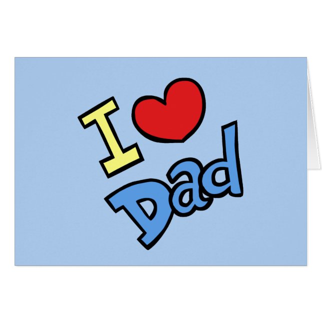 Ik hou van papa (Voorkant Horizontaal)