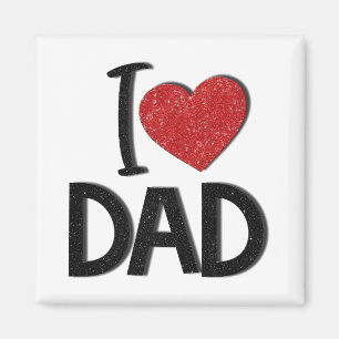 Ik hou van papa Magnet Magneet