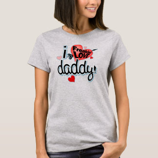 Ik hou van papa. t-shirt