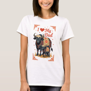 Ik hou van papa t shirt - Ik ❤️ MIJN VADER