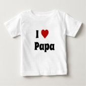 Ik hou van papa tshirt (Voorkant)