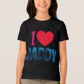 "IK HOU VAN PAPA" TSHIRT (Voorkant)