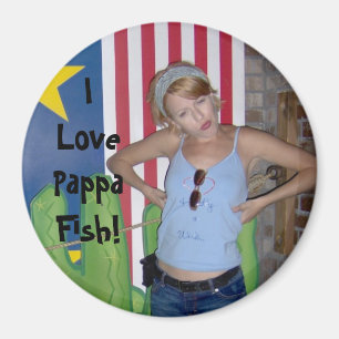 Ik hou van Pappa Fish! Magneet