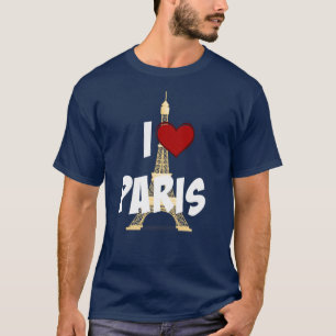 "Ik hou van Parijs" Eiffel Tower T-shirt