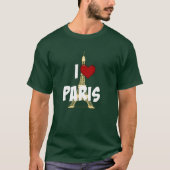 "Ik hou van Parijs," Eiffeltoren T-shirt (Voorkant)