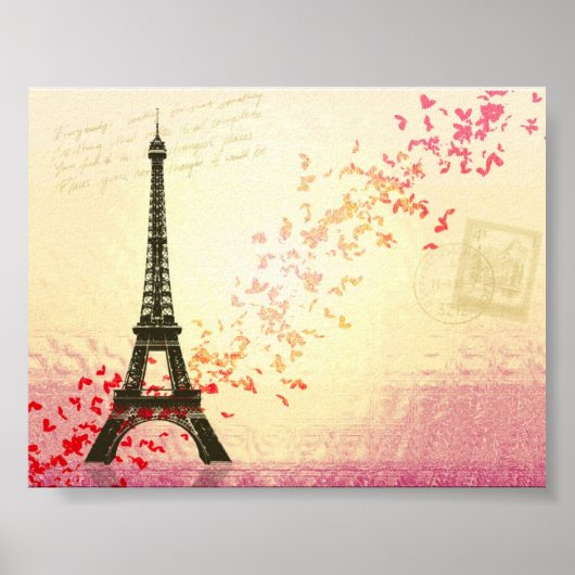 Ik hou van Parijs in Springtime Poster (Voorkant)