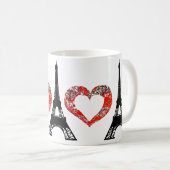 Ik hou van Parijs Koffiemok (Voorkant rechts)