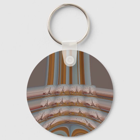 Ik hou van Parijs Sleutelhanger (Voorkant)