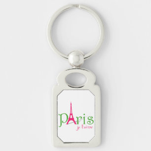 Ik hou van Parijs Sleutelhanger