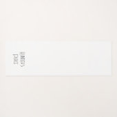 Ik hou van Parijs Yogamat (Achterkant (horizontaal))