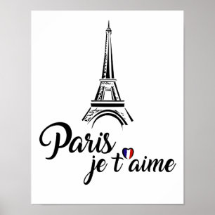 Ik hou van Paris Je t'aime Poster