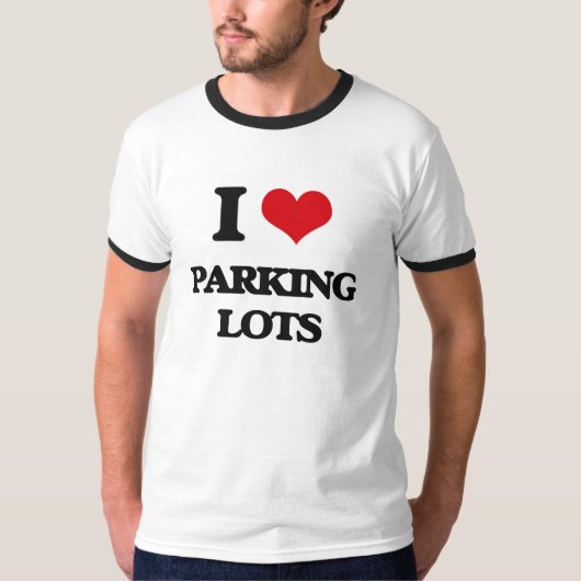 Ik hou van parkeerpartijen t-shirt (Voorkant)