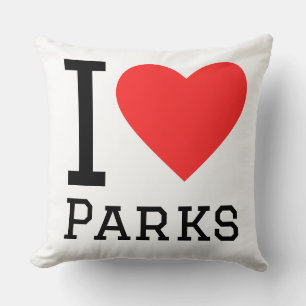 Ik hou van parken kussen