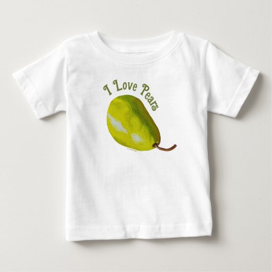 Ik hou van Pars Baby T-Shirt (Voorkant)
