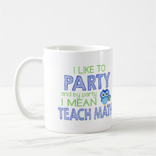 Ik hou van Partij (de Wiskunde van de Teach) Koffiemok