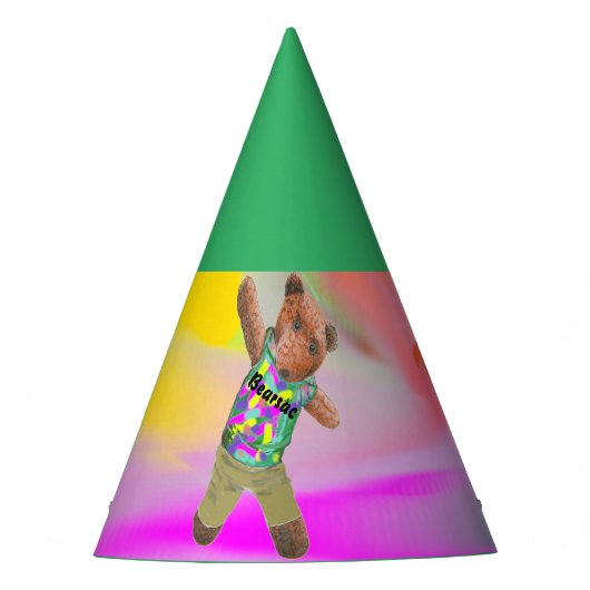 Ik hou van partij - partijdig pet feesthoedjes (Voorkant)