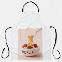 Ik Hou Van Pasta Italiaanse Chef Kookschort